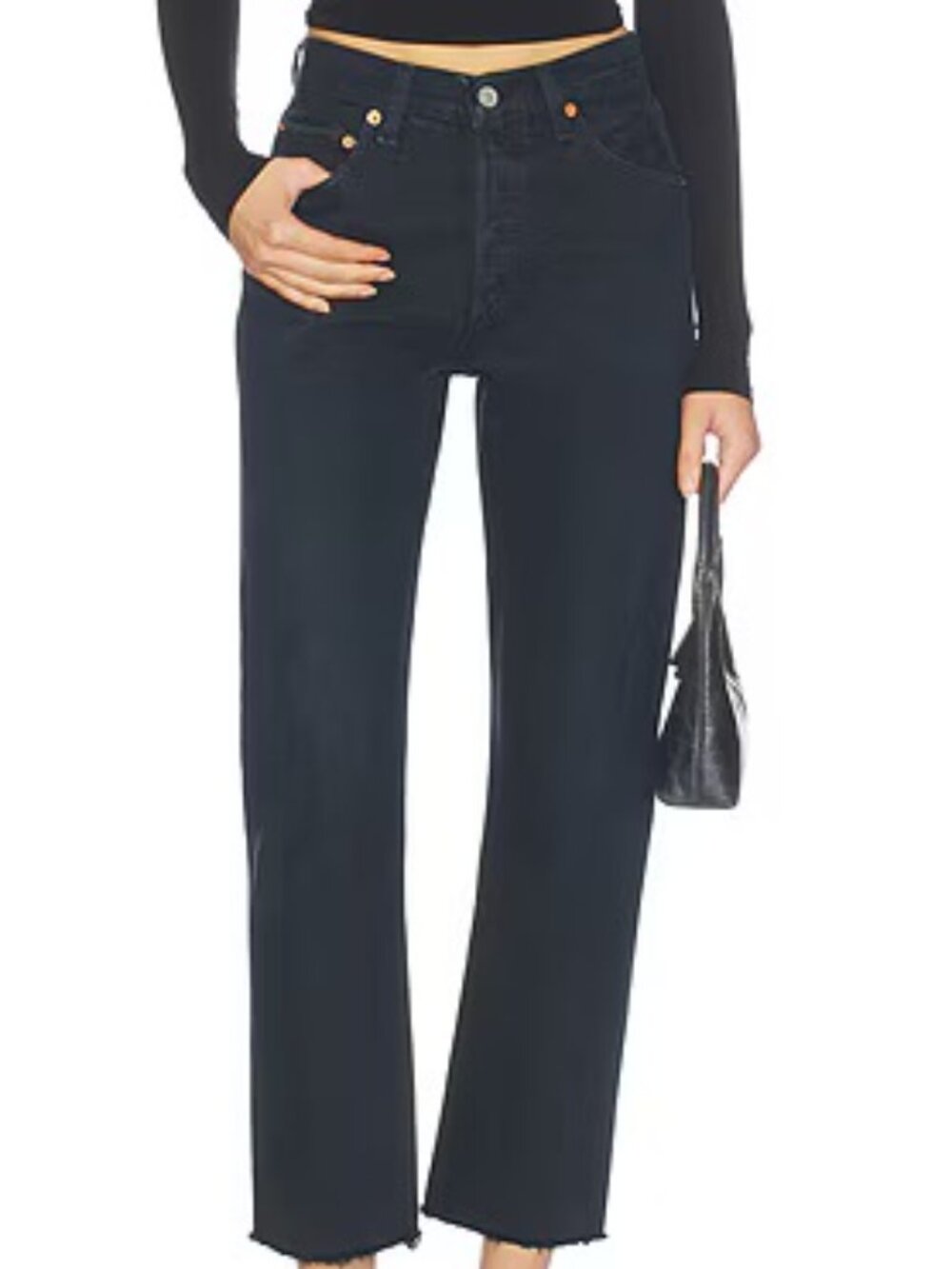 Frame Denim Le Sylvie Slender Straight Jean size 26